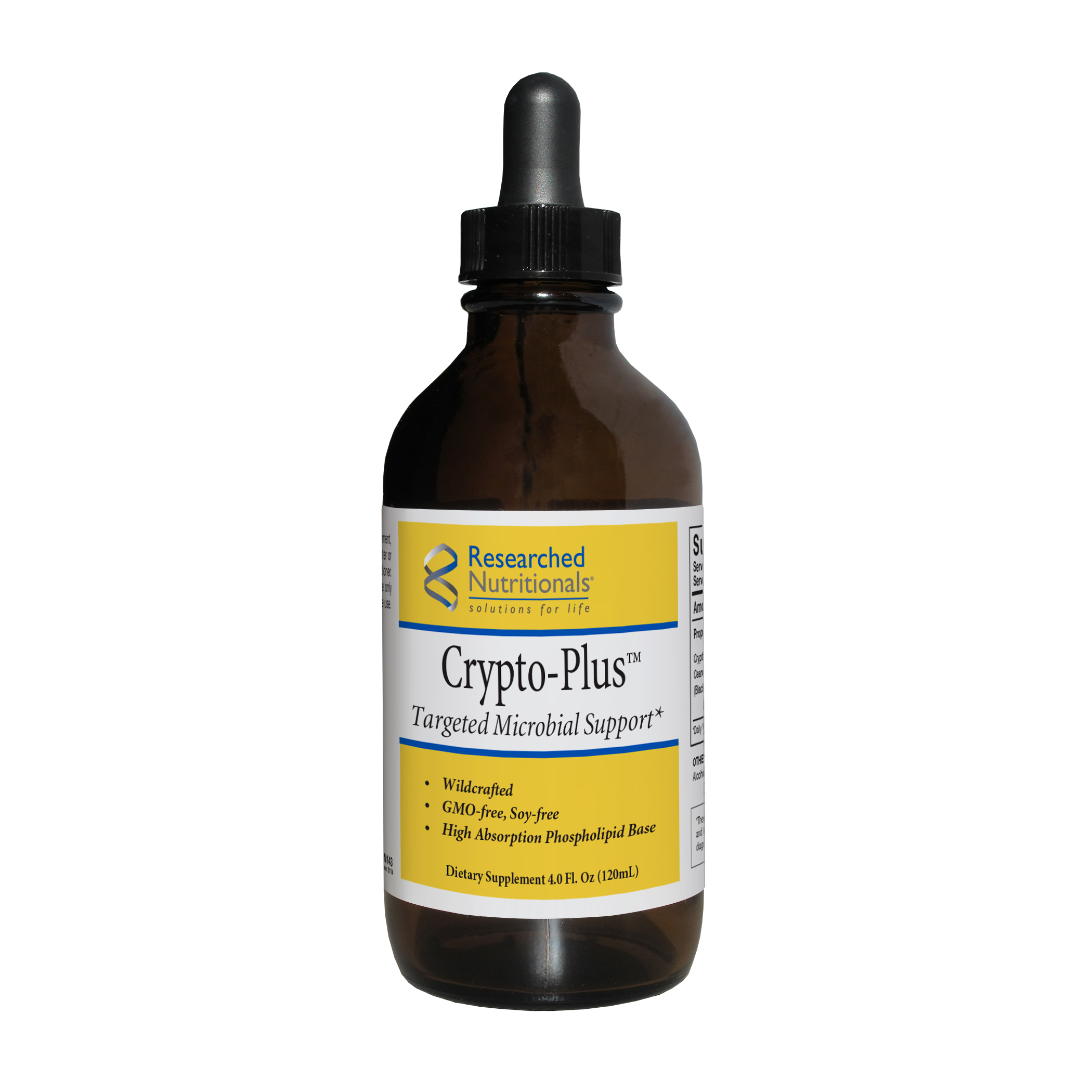 RESEARCHED NUTRITIONALS - Crypto-Plus (GMO-free) 4oz