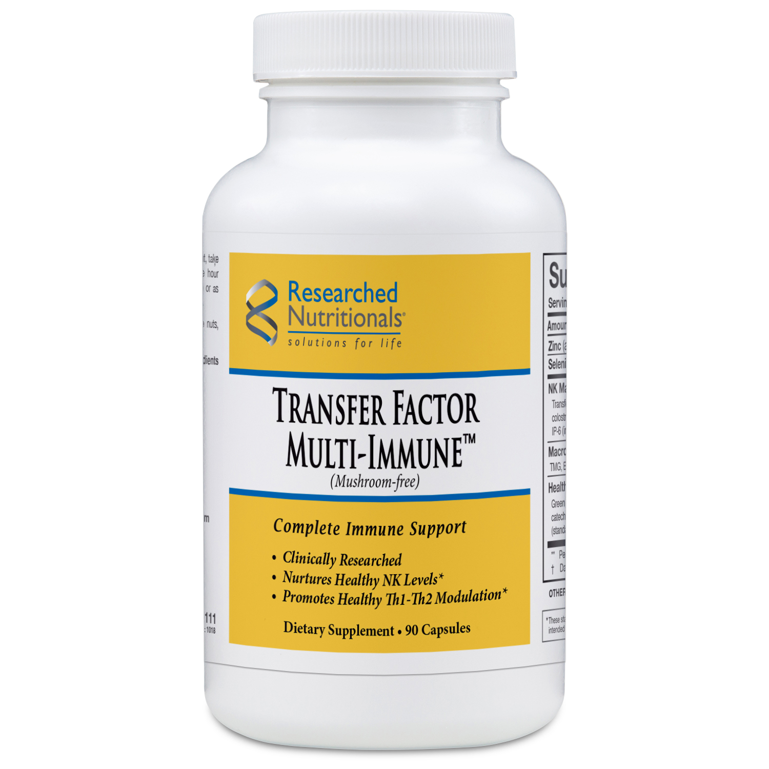 RESEARCHED NUTRITIONALS - Transfer Factor Multi-Immune (Mushroom-free)