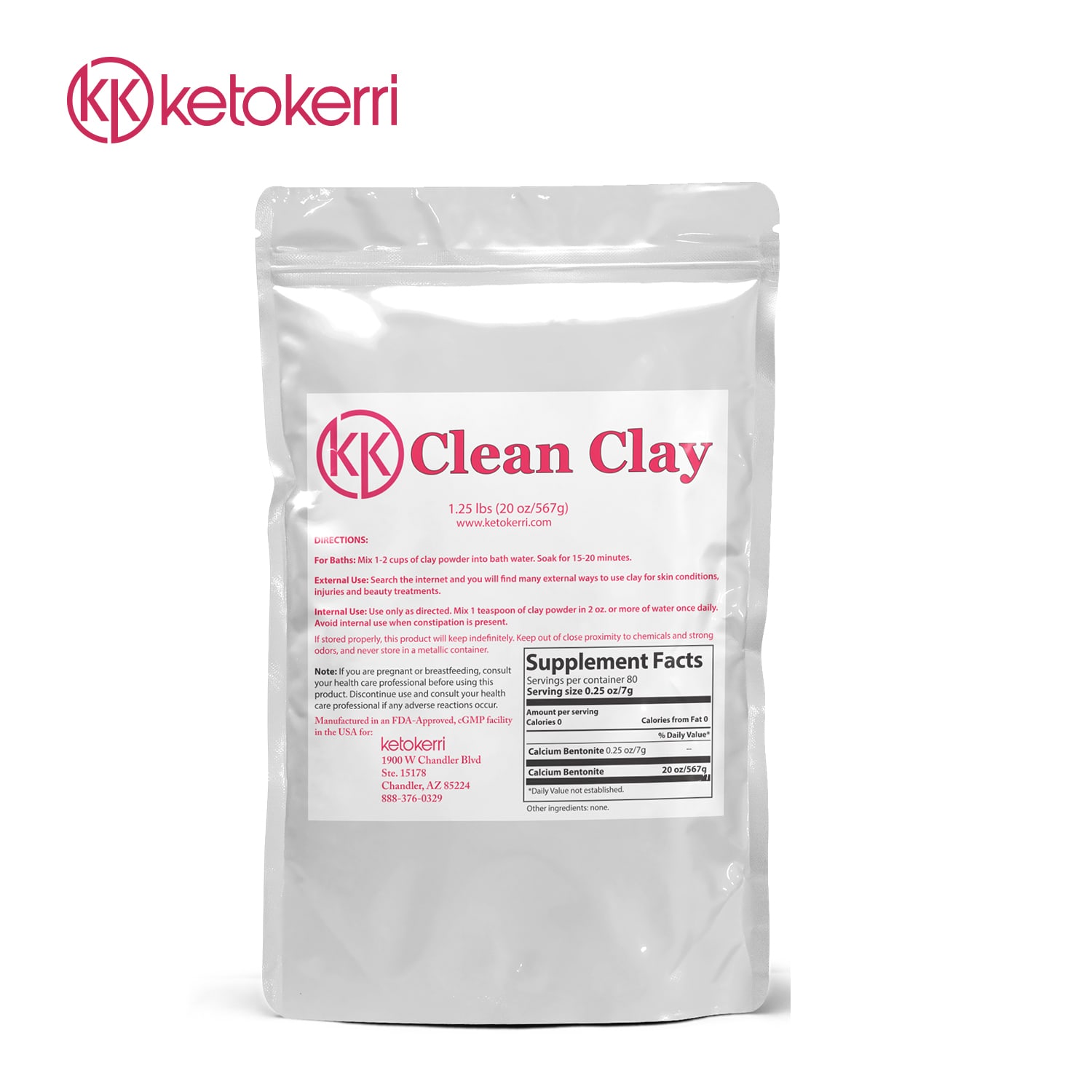 KETOKERRI - Clean Clay 567 gram(s) powder