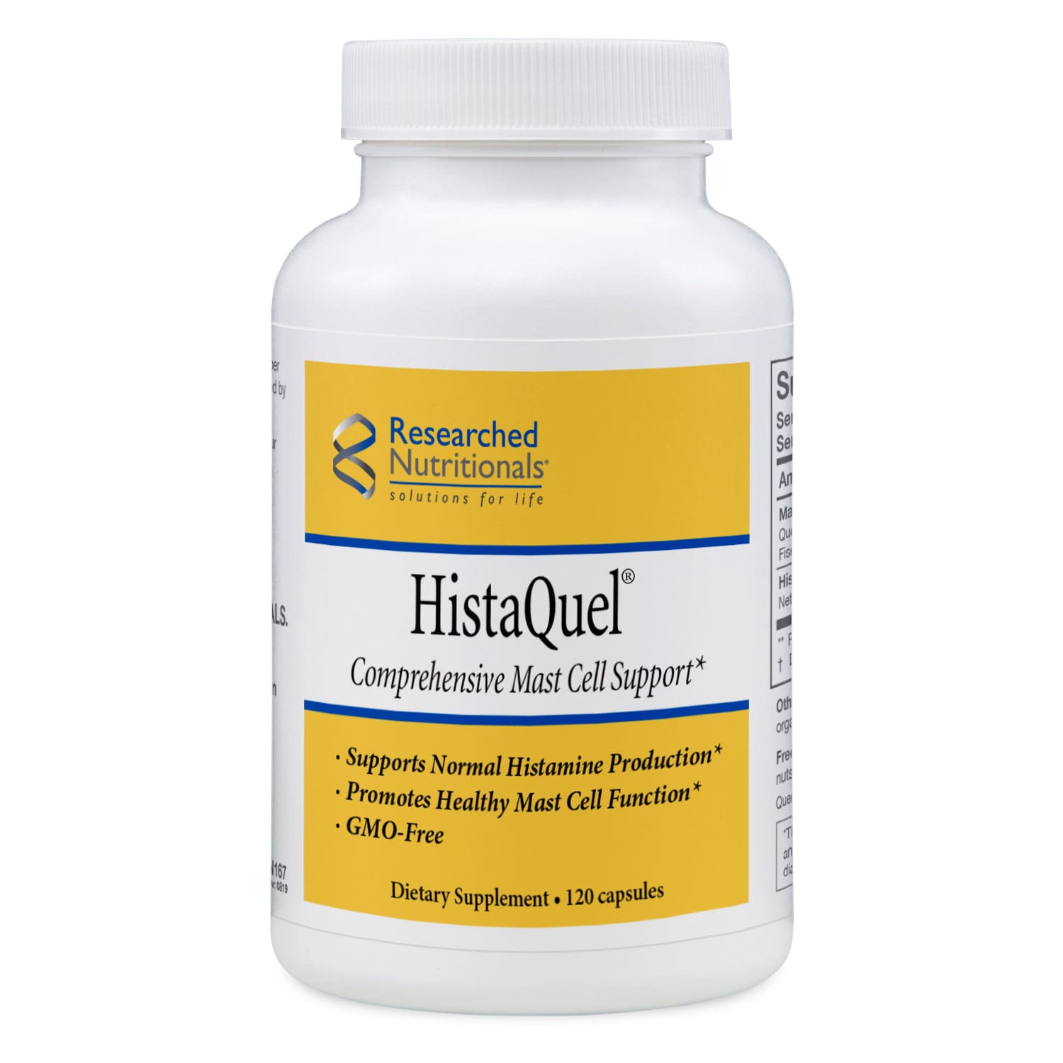 RESEARCHED NUTRITIONALS - HistaQuel