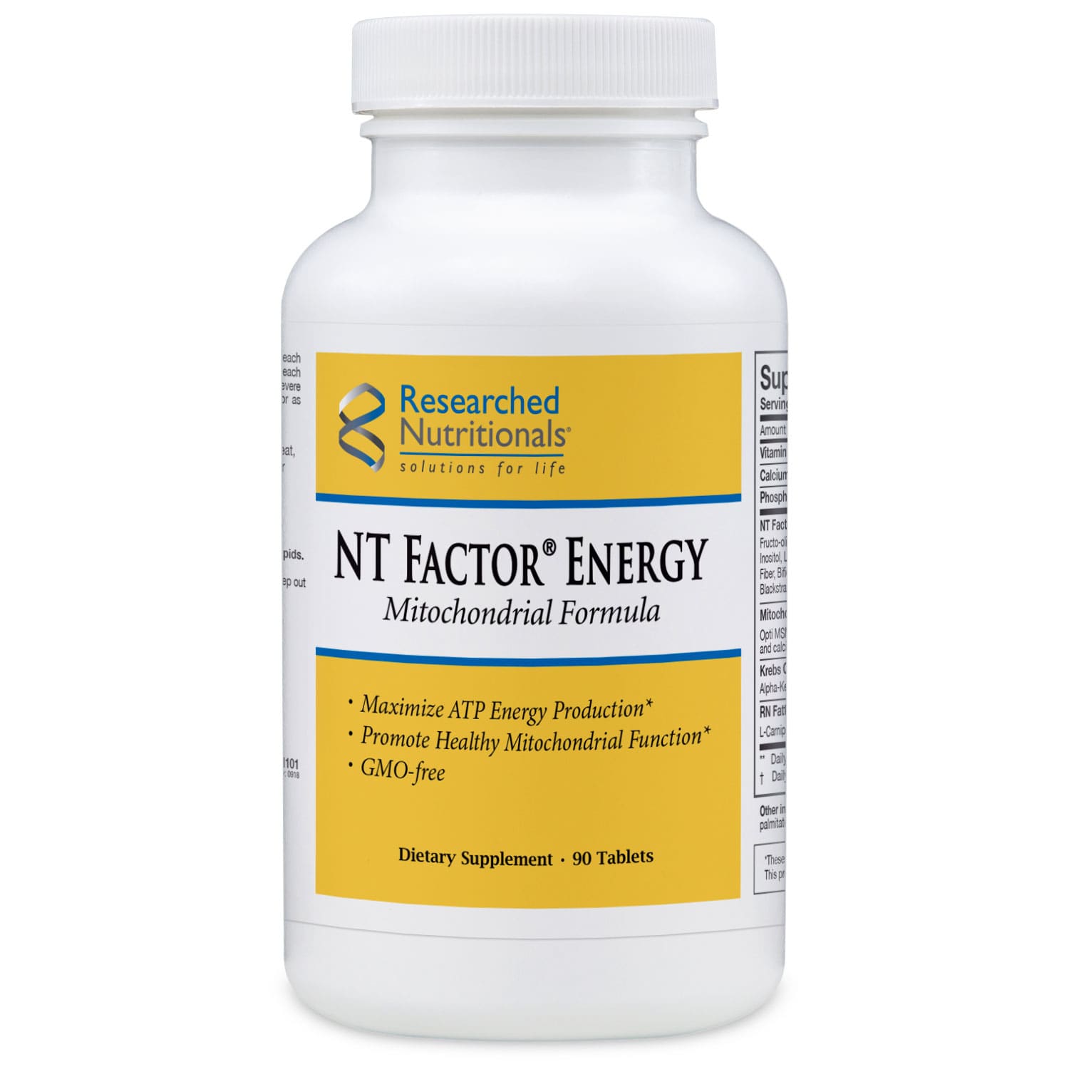 RESEARCHED NUTRITIONALS - NT Factor Energy