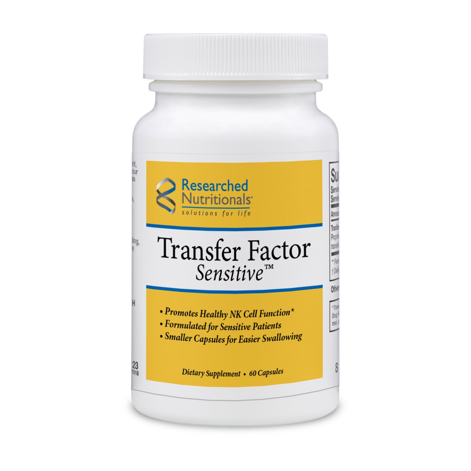 RESEARCHED NUTRITIONALS - Transfer Factor Sensitive
