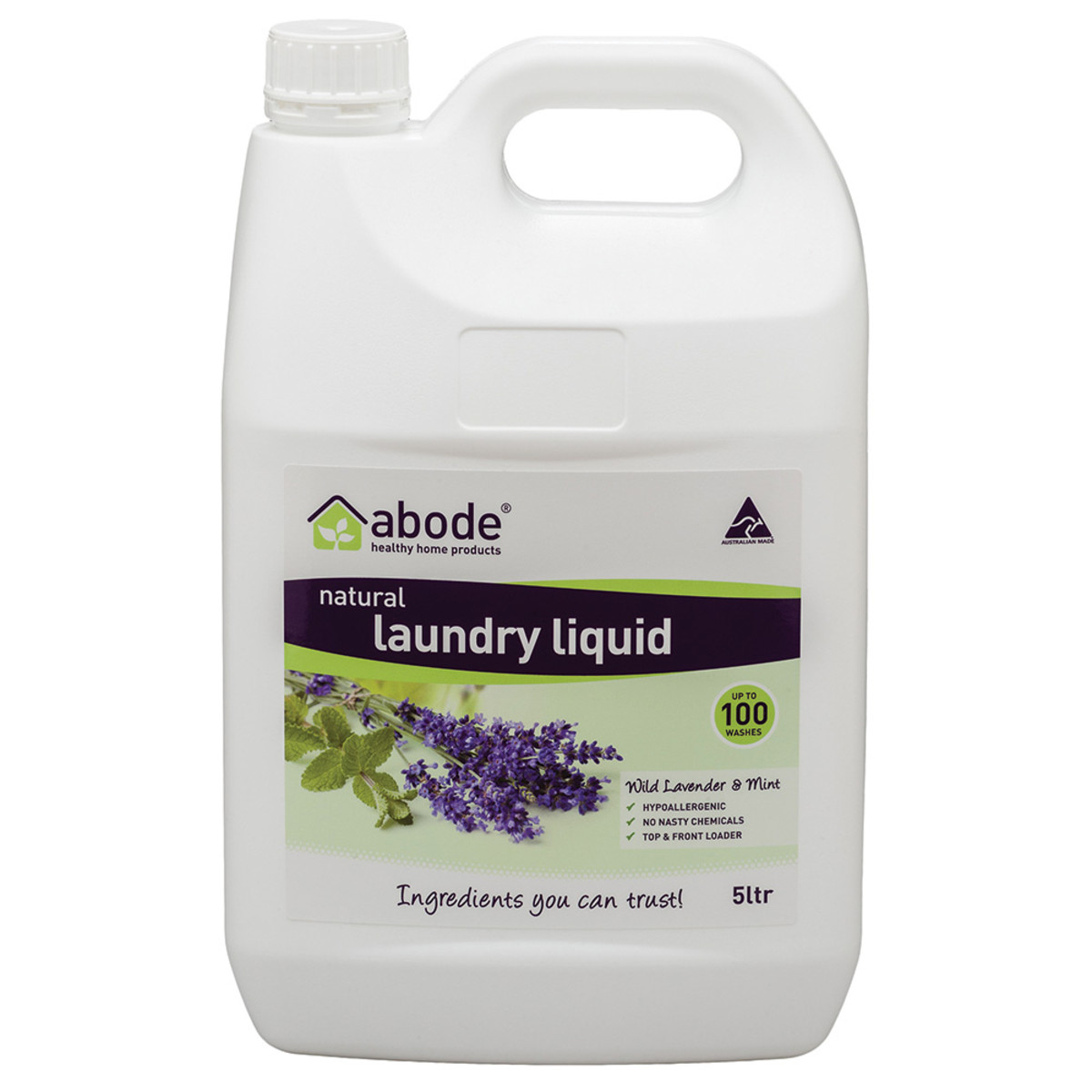 ABODE - Laundry Liquid (Front Top Loader) Lavender Mint