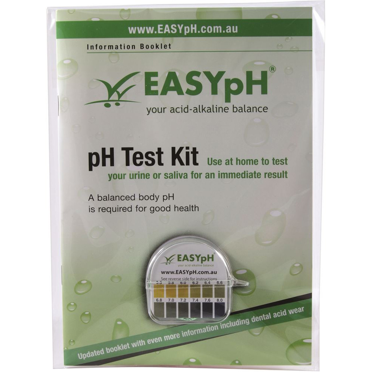 EASY pH - Test Kit with Booklet