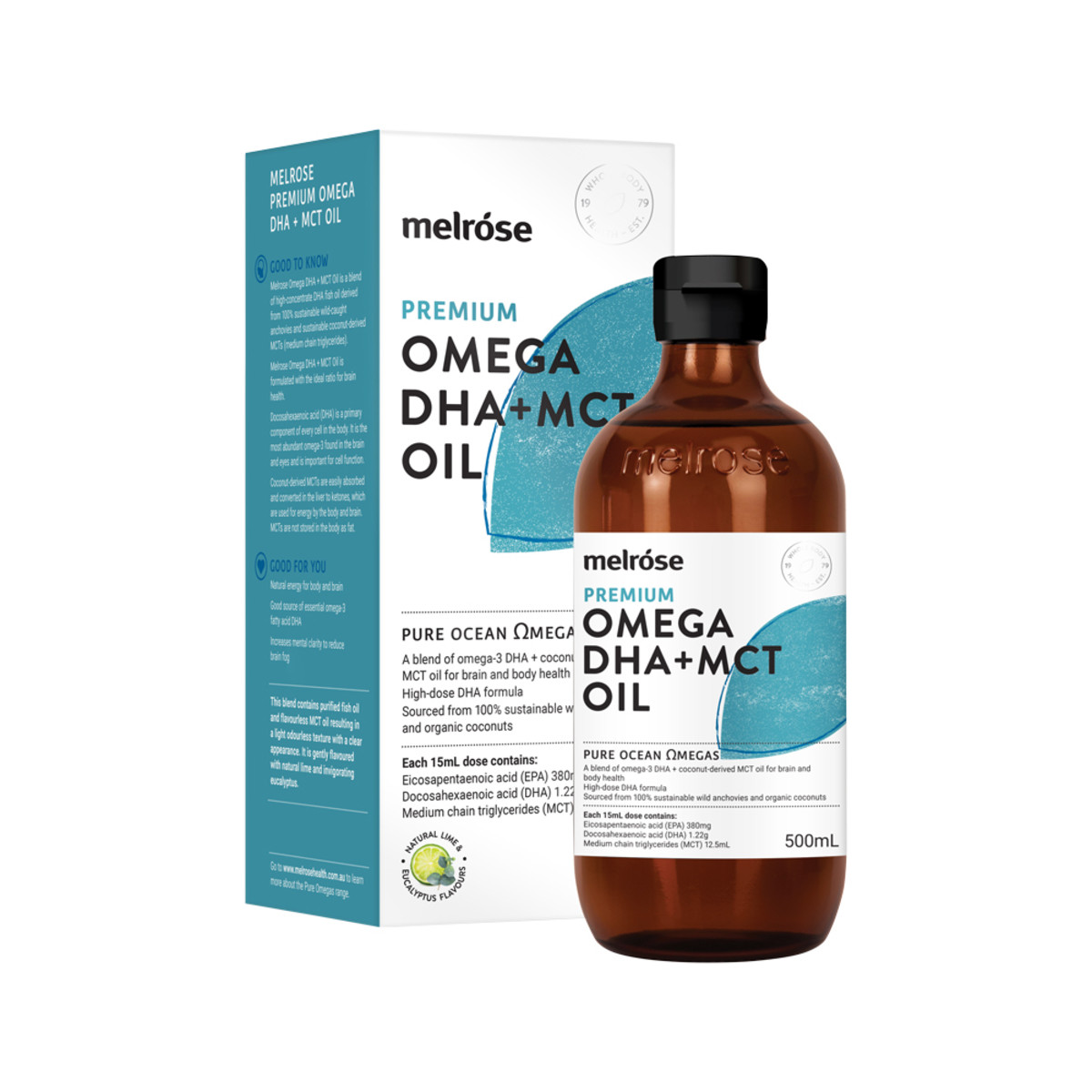 MELROSE - Omega DHA and MCT Oil