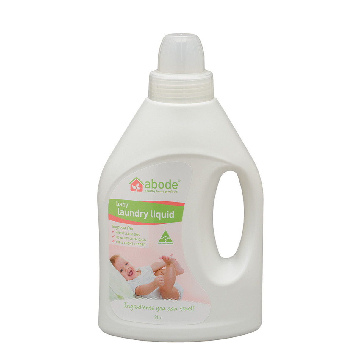 ABODE - Laundry Liquid (Front & Top Loader) Baby Fragrance Free