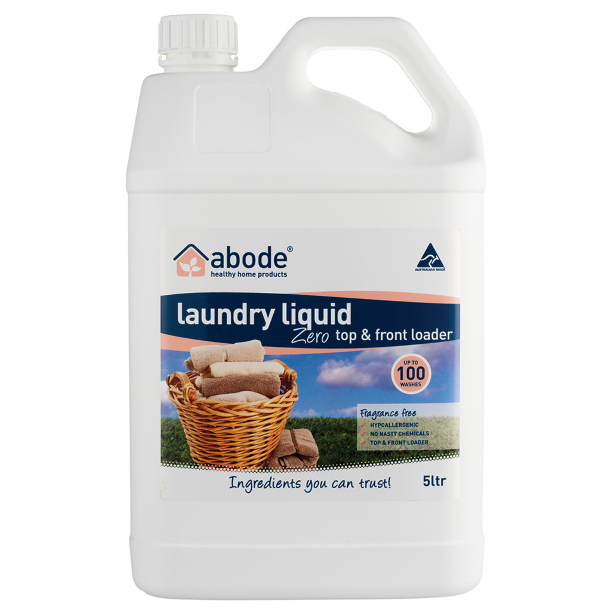 ABODE - Laundry Liquid (Front & Top Loader) Zero