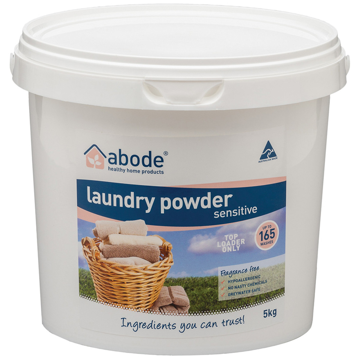 ABODE - Laundry Soaker (Front & Top Loader) Zero 5kg Bucket