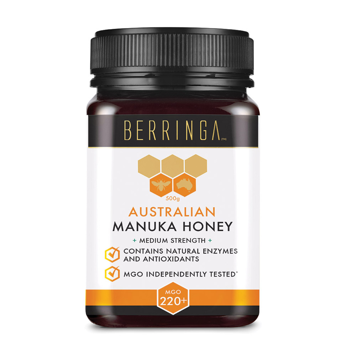 BERRINGA - Australian Manuka Honey Medium Strength (MGO 220+)