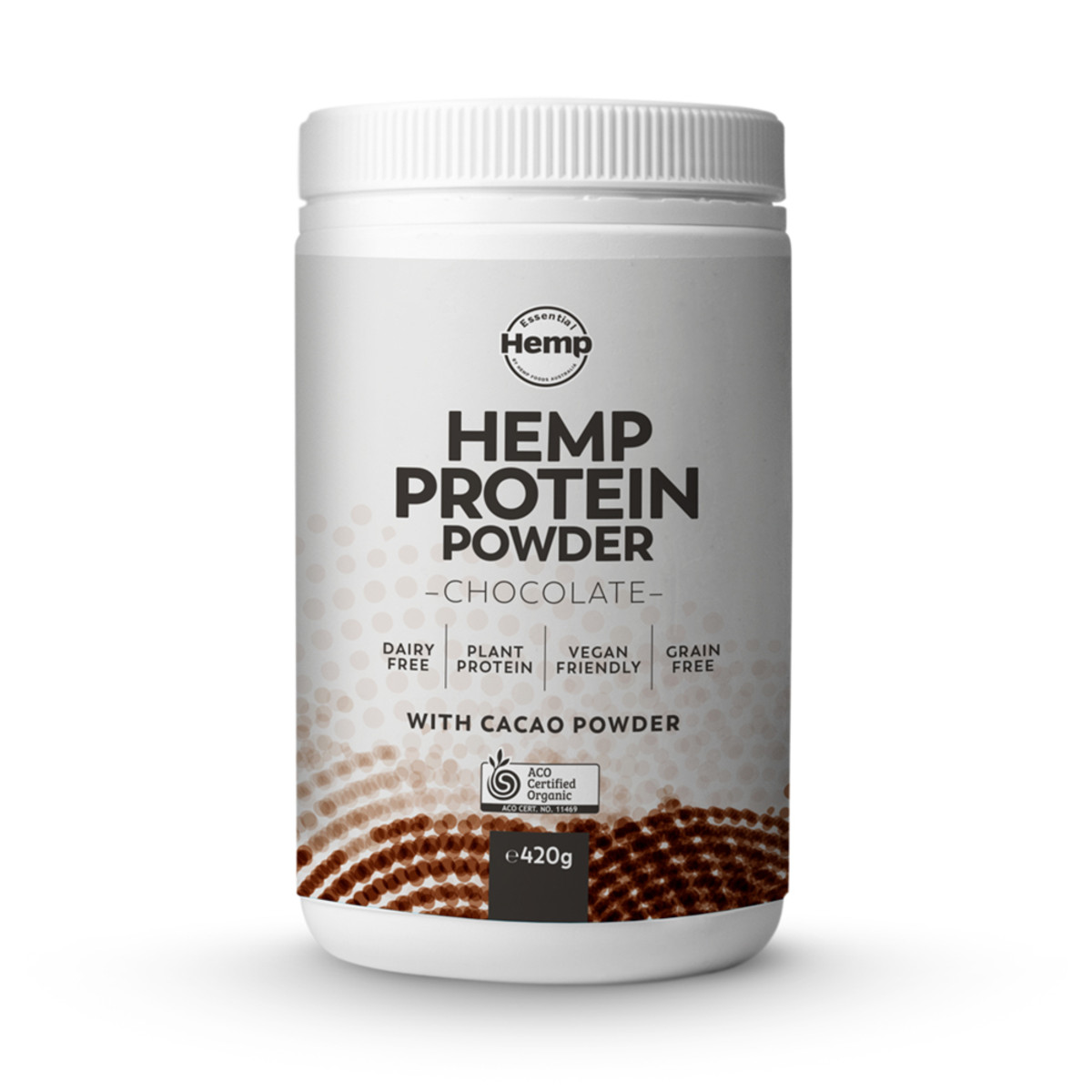 ESSENTIAL HEMP - Organic Hemp Protein Powder Chocolate