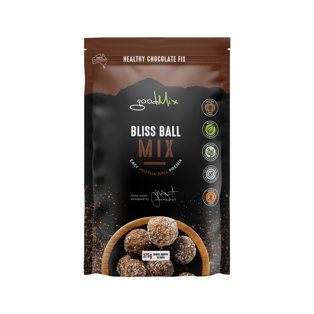 GOODMIX SUPERFOODS - Bliss Ball Mix (Easy Vegan Protein Ball Premix) 375g