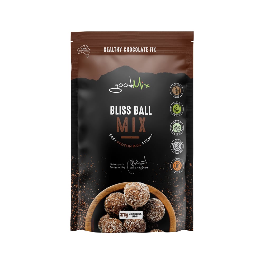 GOODMIX SUPERFOODS - Bliss Ball Mix (Easy Vegan Protein Ball Premix) 375g
