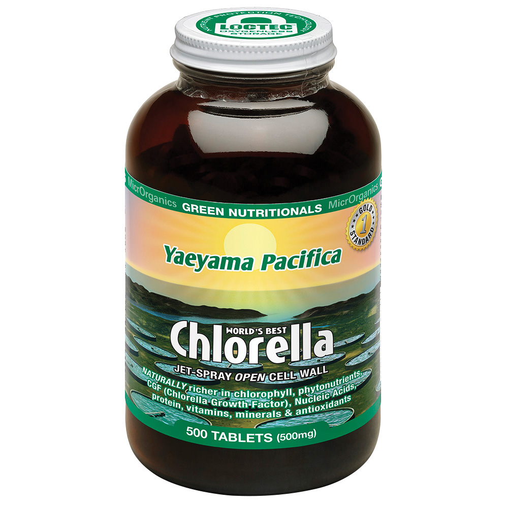 MICRORGANICS - Yaeyama Pacifica Chlorella 500mg 500tab(s)