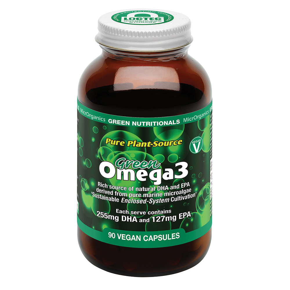 MICROORGANICS - Green Omega 3 (Vegan) 90c