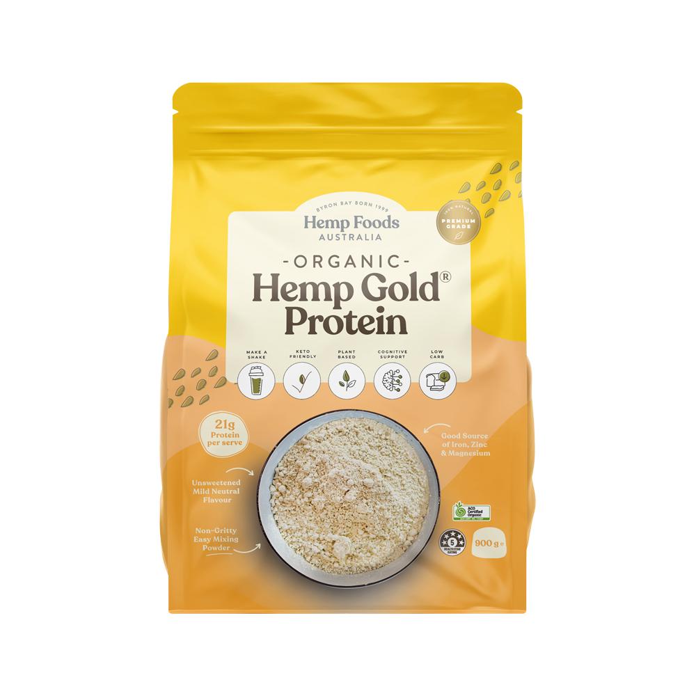 ESSENTIAL HEMP - Organic Hemp Protein Gold Powder 900g
