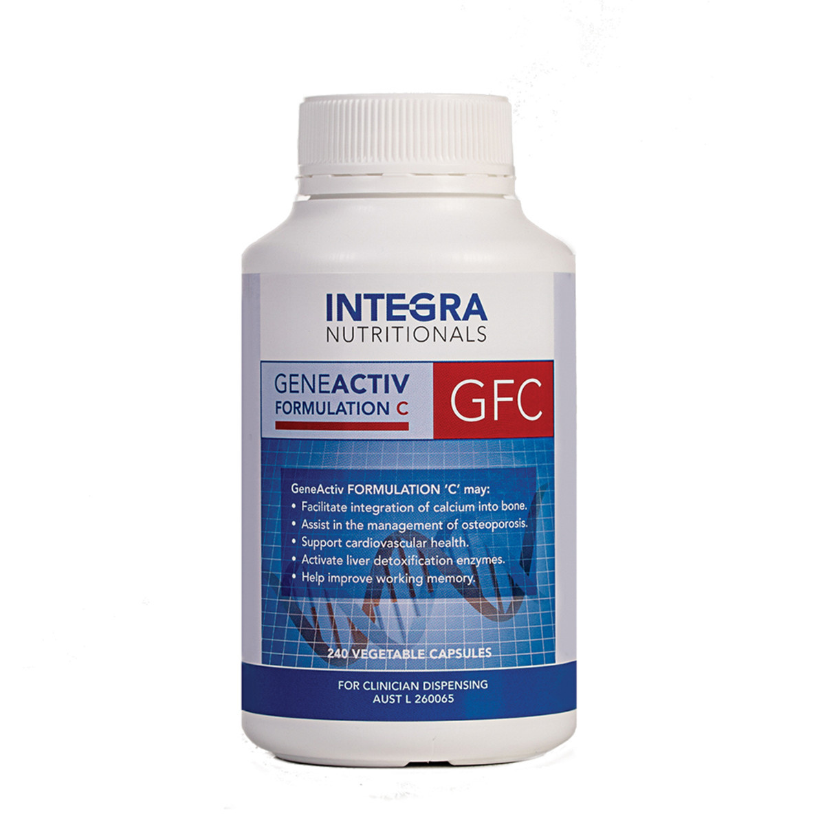 INTEGRA NUTRITIONALS - GeneActiv Formulation C