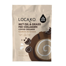 LOCAKO - Coffee Creamer Cookies & Cream (Enriched with MCT Oil & Grass Fed Collagen)