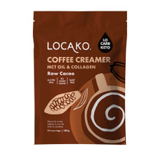 LOCAKO - Coffee Creamer Raw Cacao (Enriched with MCT Oil & Grass Fed Collagen)