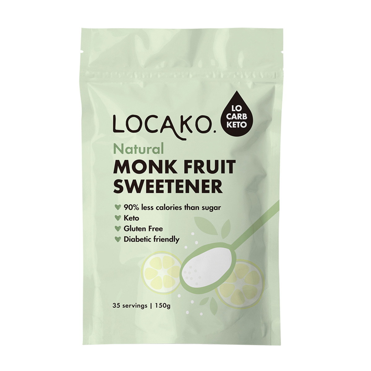 LOCAKO - Monk Fruit Sweetener Natural