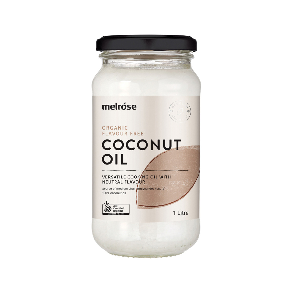 MELROSE - Organic Coconut Oil Flavour Free 1L