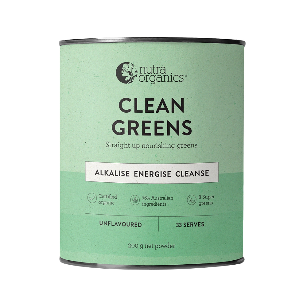 NUTRA ORGANICS -  Clean Greens Straight Up