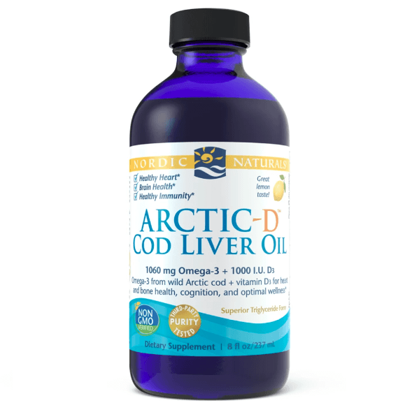 NORDIC NATURALS - Arctic-D Cod Liver Oil - Lemon