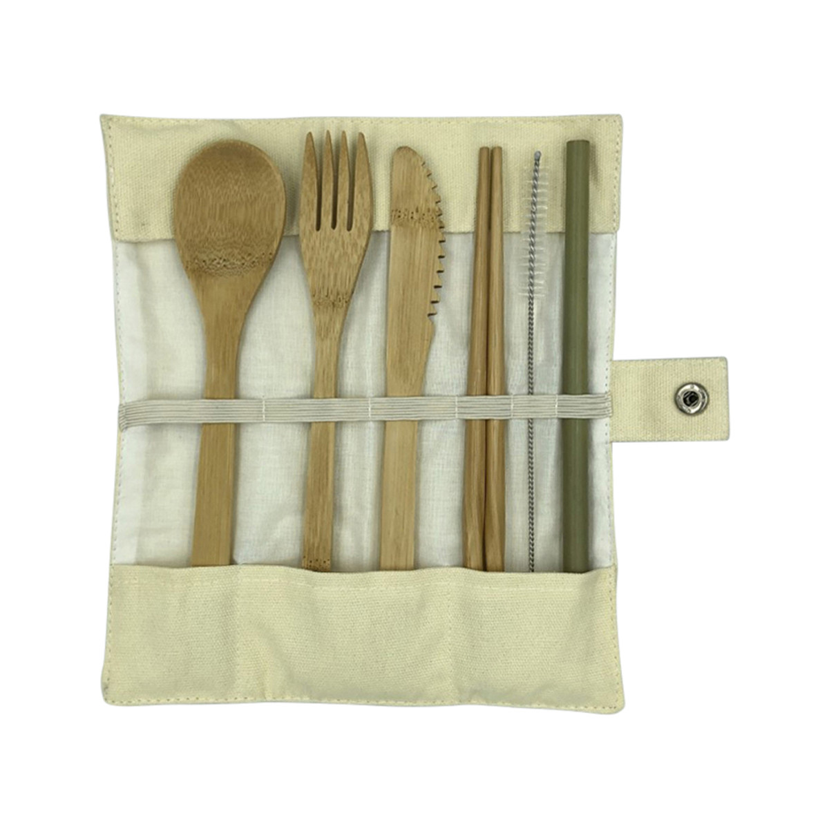 NUTRA ORGANICS -  Bamboo Cutlery Set