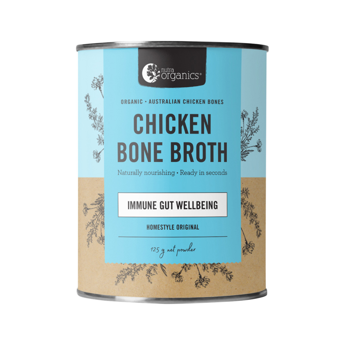 NUTRA ORGANICS -  Bone Broth Chicken Organic Homestyle Original