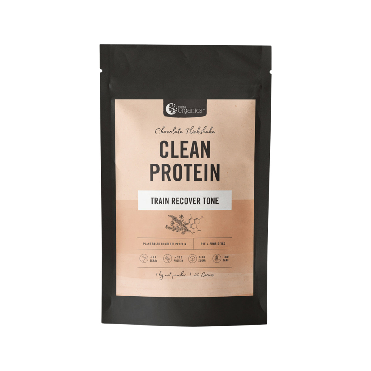 NUTRA ORGANICS -  Clean Protein Chocolate Thickshake