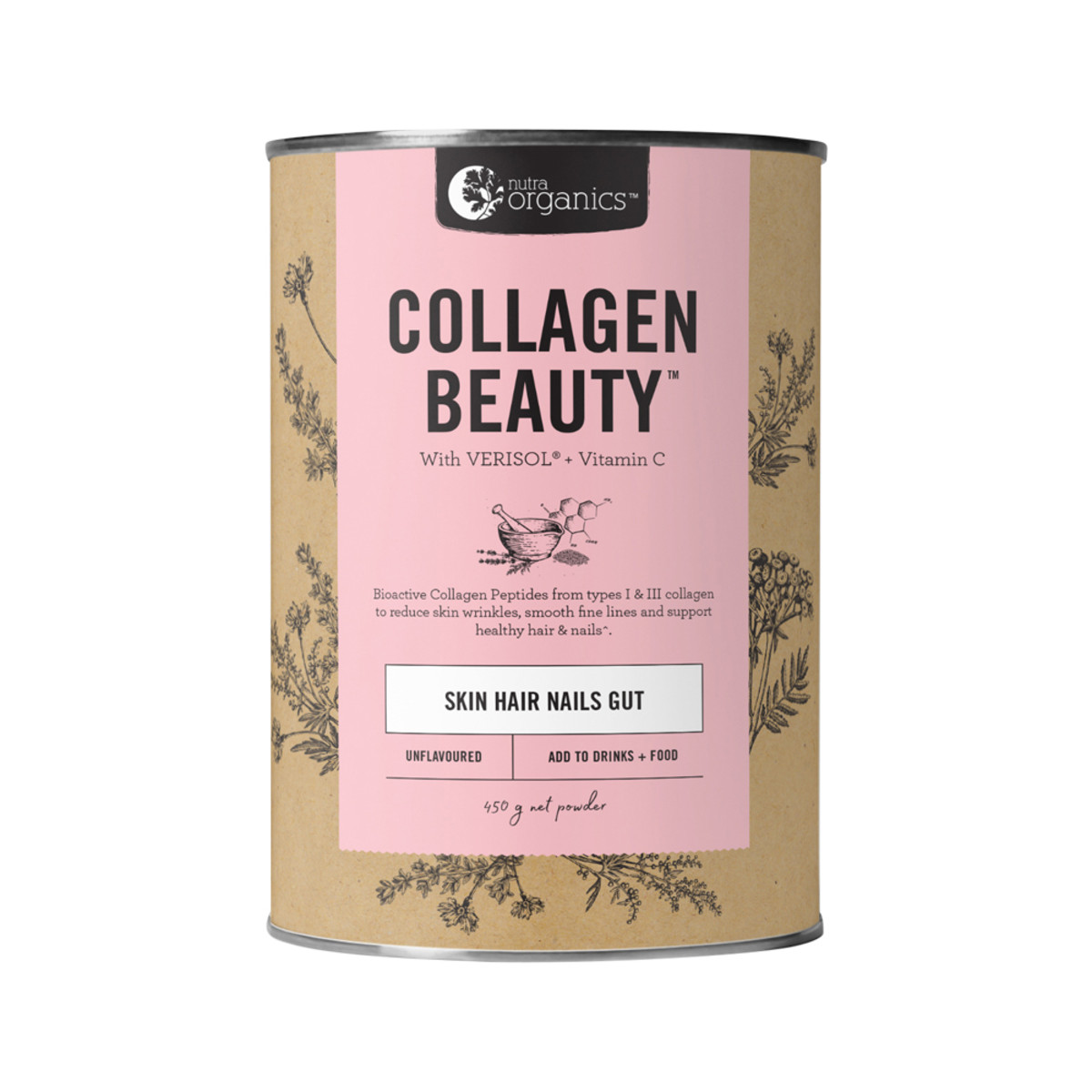NUTRA ORGANICS - Collagen Beauty with Verisol + C