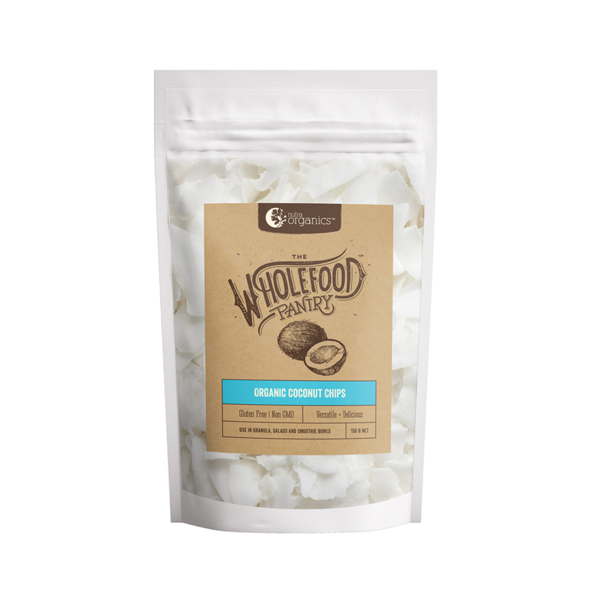 NUTRA ORGANICS - THE WHOLEFOOD PANTRY Organic Coconut Chips