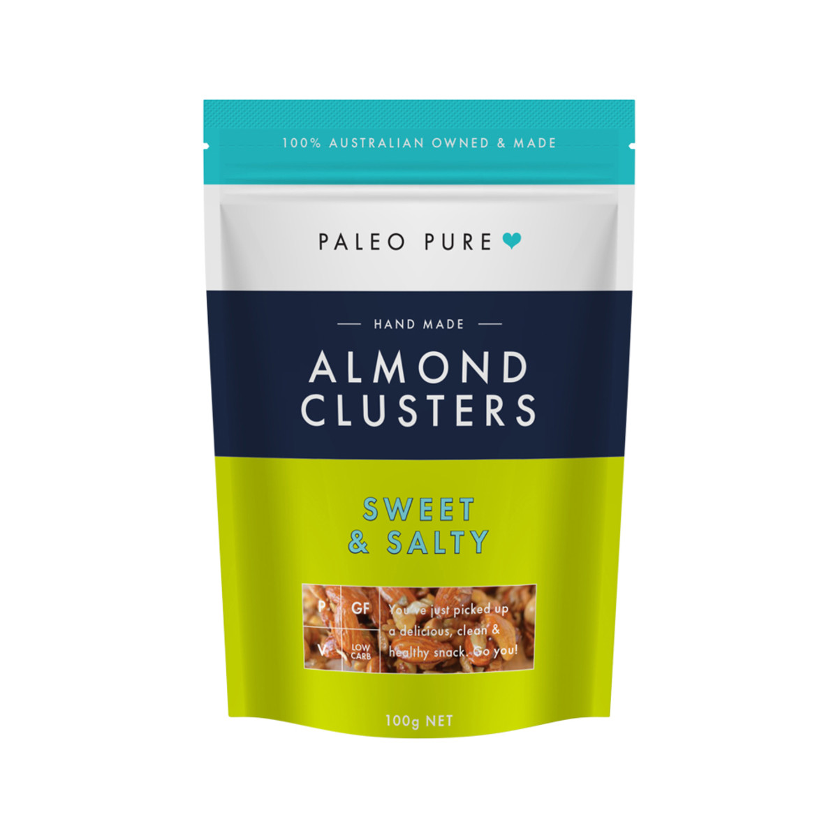 PALEO PURE - Almond Clusters Sweet & Salty