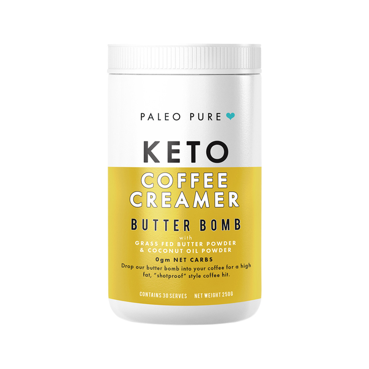 PALEO PURE - Keto Coffee Creamer Butter Bomb