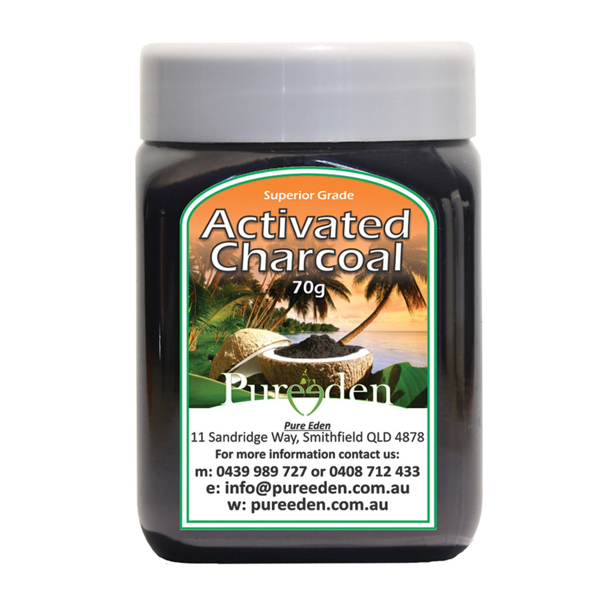 PURE EDEN - Activated Charcoal