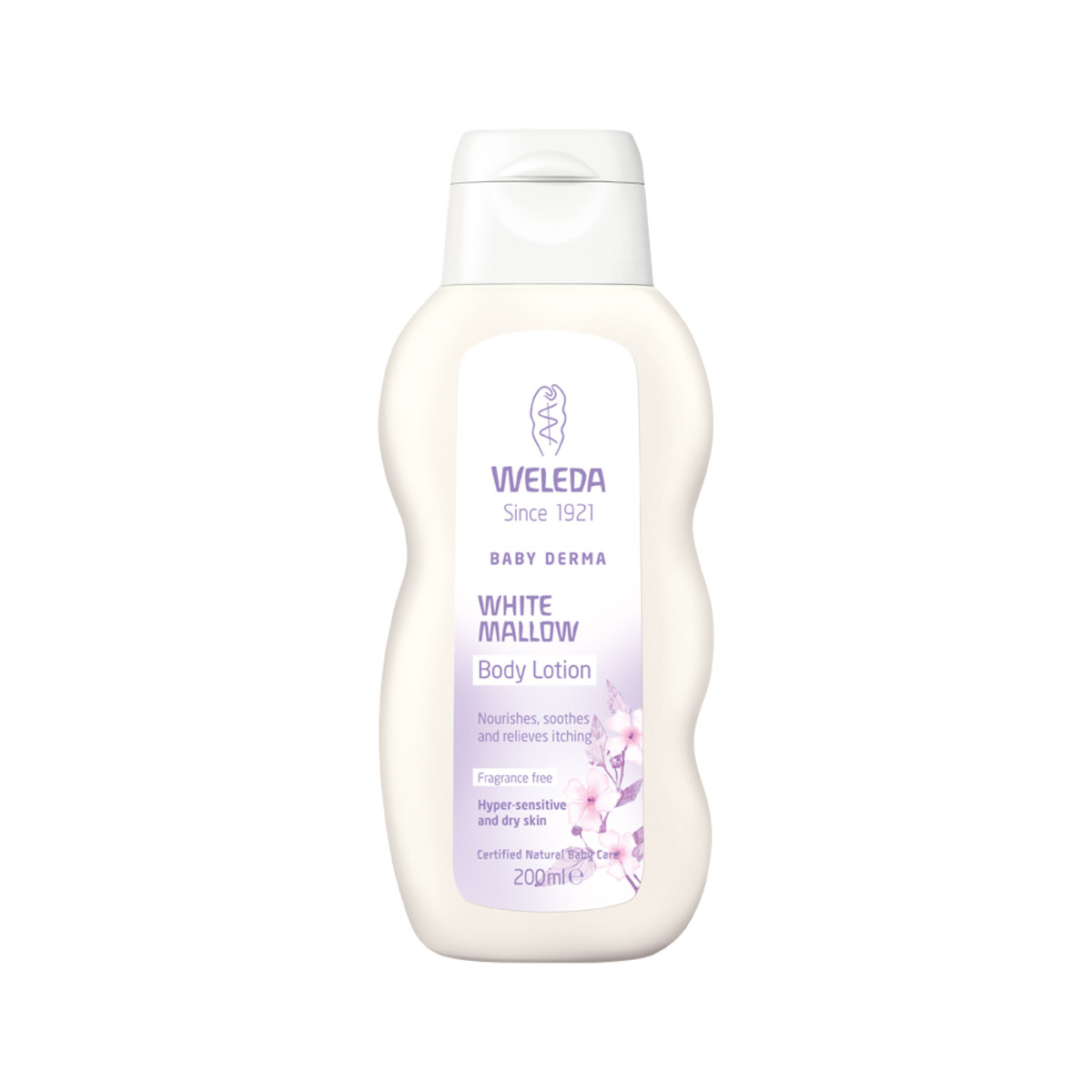 WELEDA - Baby Derma Body Lotion White Mallow (Hyper-Sensitive & Dry Skin - Fragrance Free)