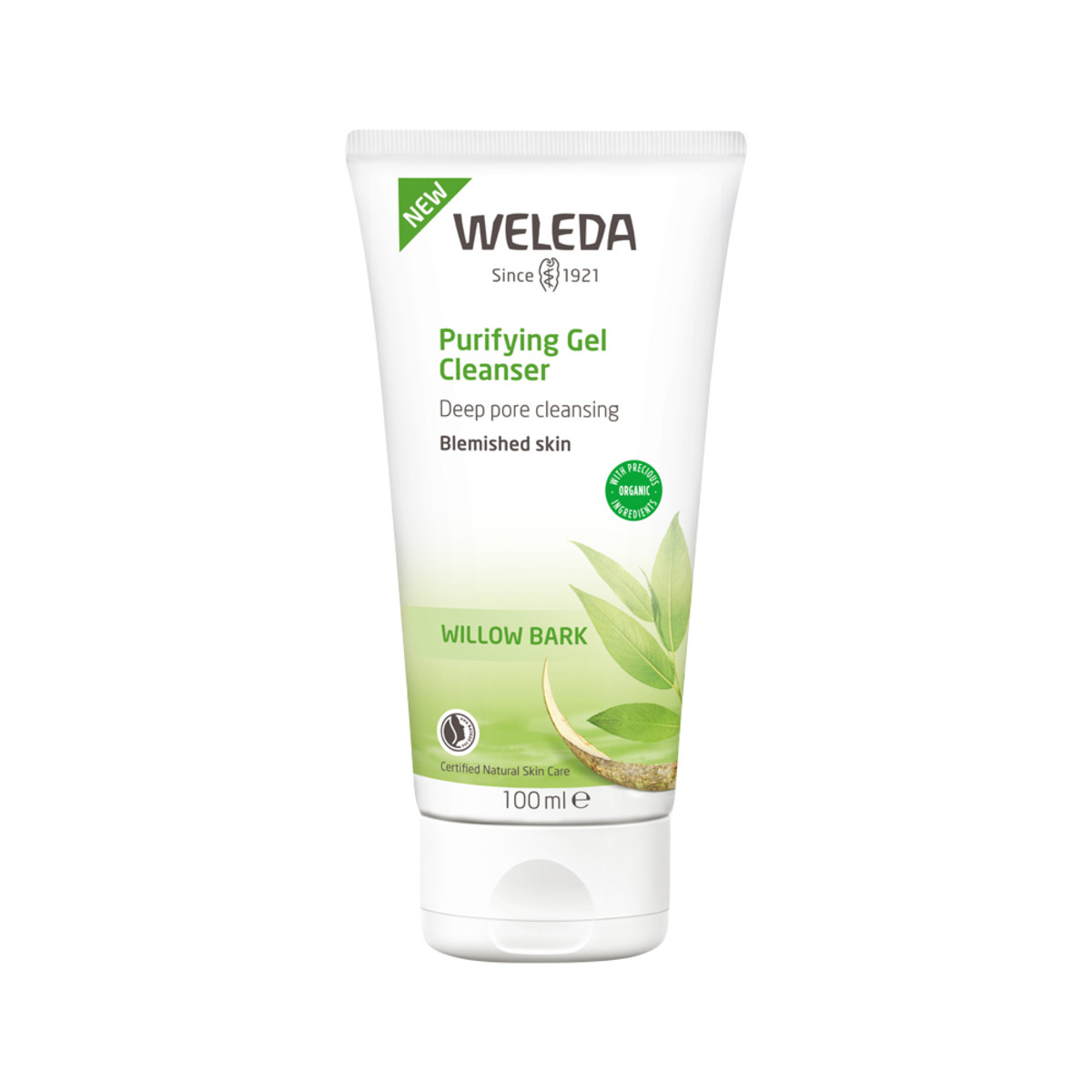 WELEDA - Purify Gel Cleanser Willow Bark (Deep Pore Cleansing - Blemished Skin)