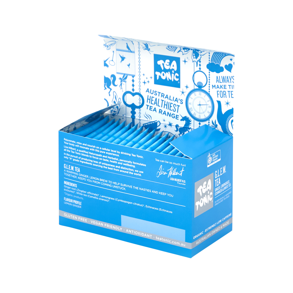 TEA TONIC - Organic G.L.E.W. Tea x 20 Tea Bags