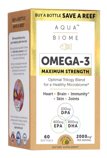 ENZYME SCIENCE - Aqua-Biome Fish Oil Maximum Strength
