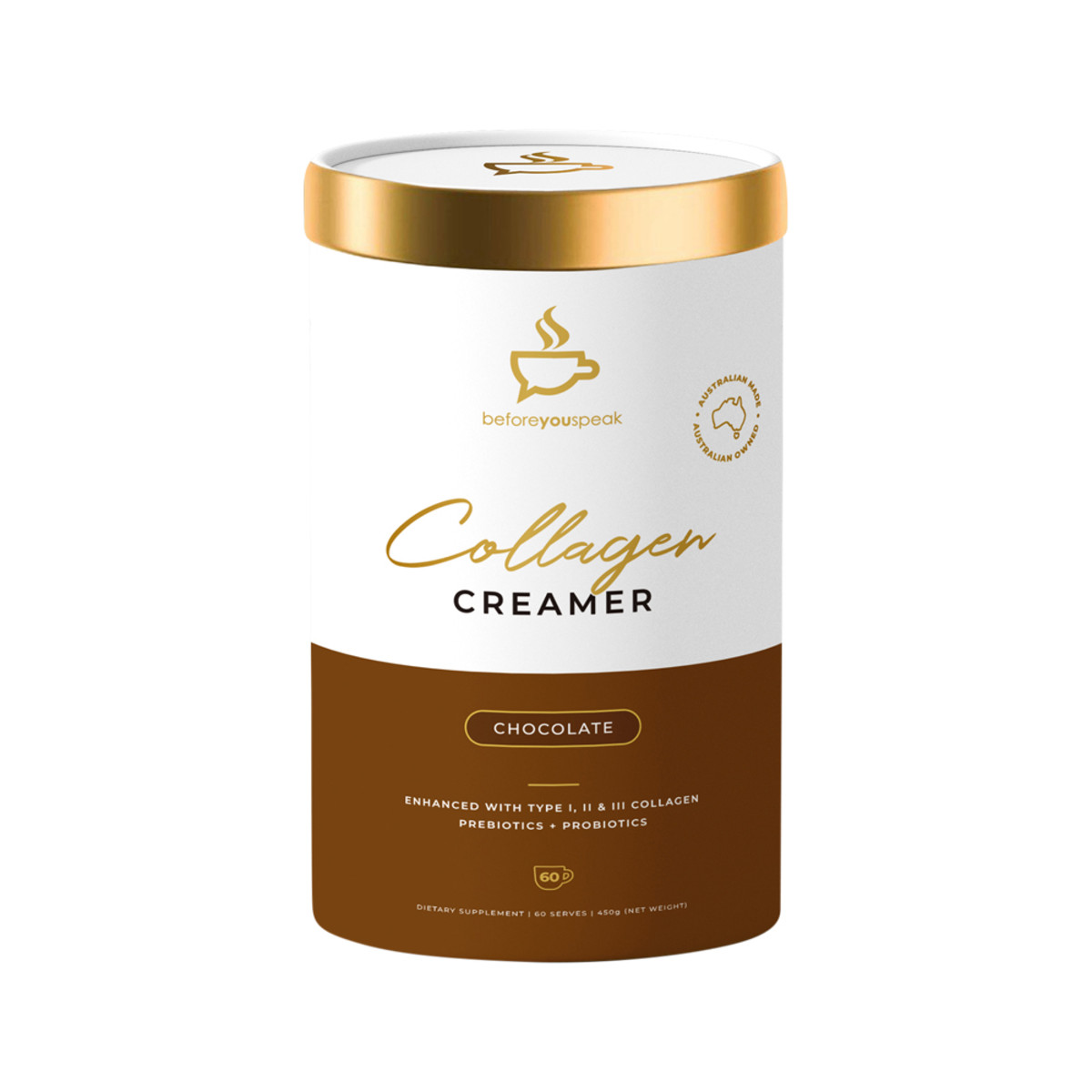 BEFORE YOU SPEAK - Collagen Creamer Chocolate