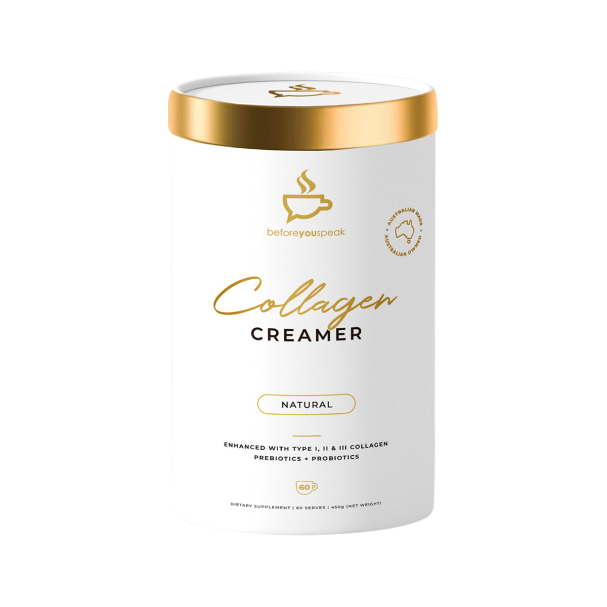 BEFORE YOU SPEAK - Collagen Creamer Natural