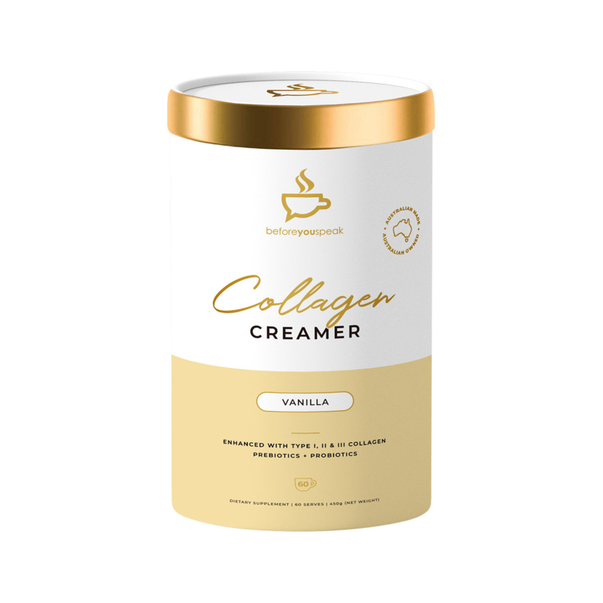 BEFORE YOU SPEAK - Collagen Creamer Vanilla