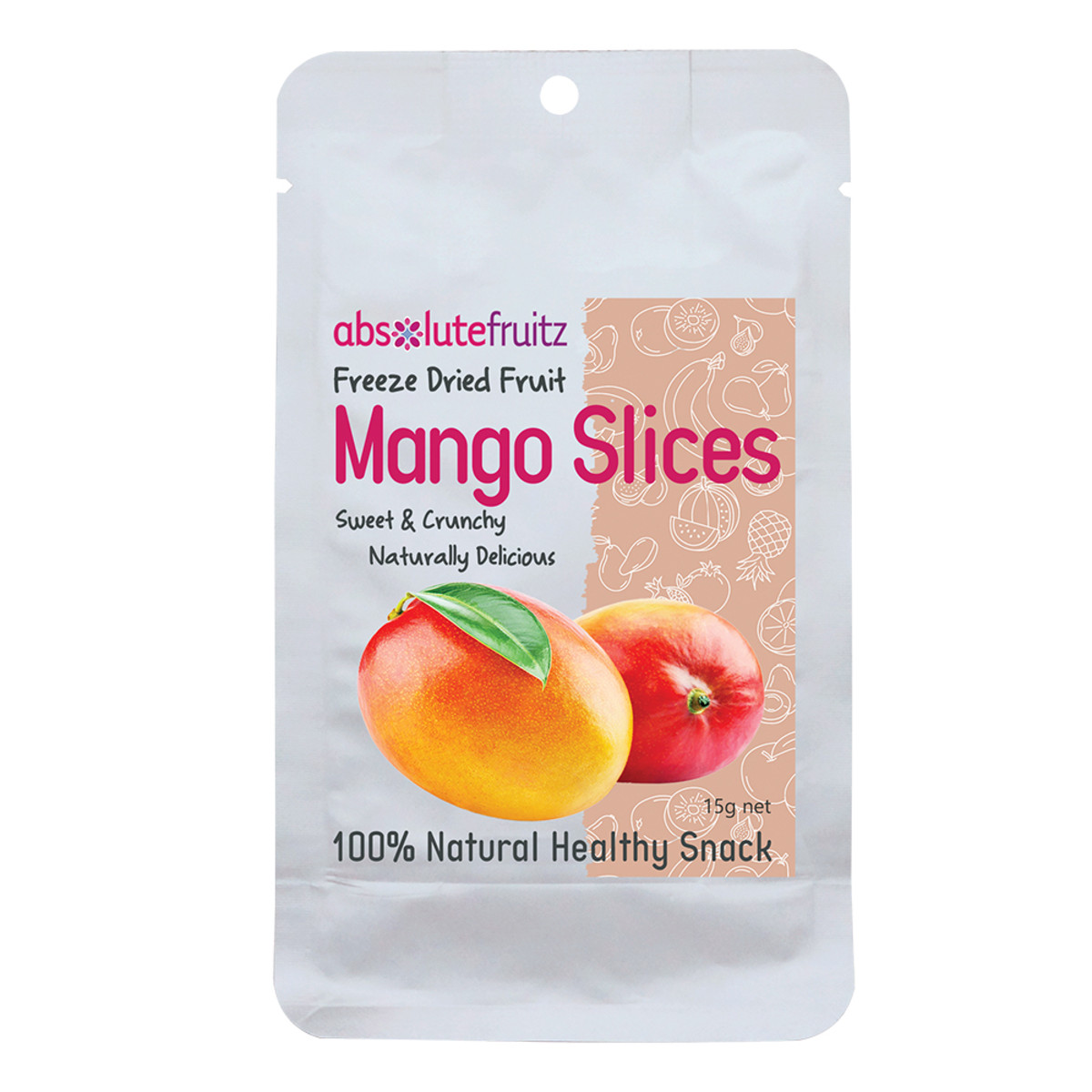 ABSOLUTEFRUITZ - Freeze Dried Mango Slices