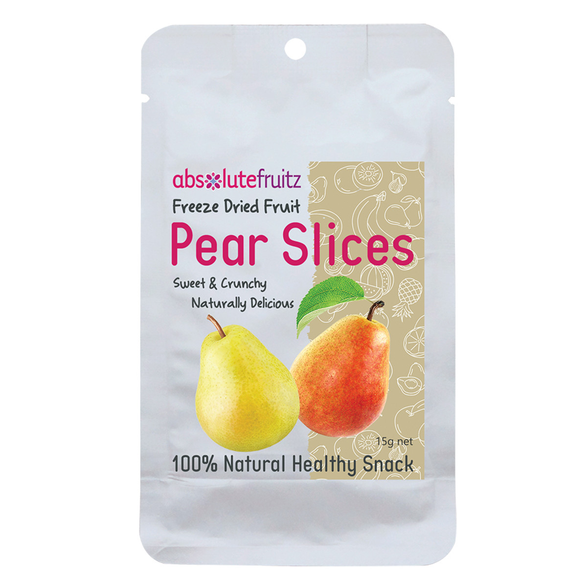 ABSOLUTEFRUITZ - Freeze Dried Pear Slices