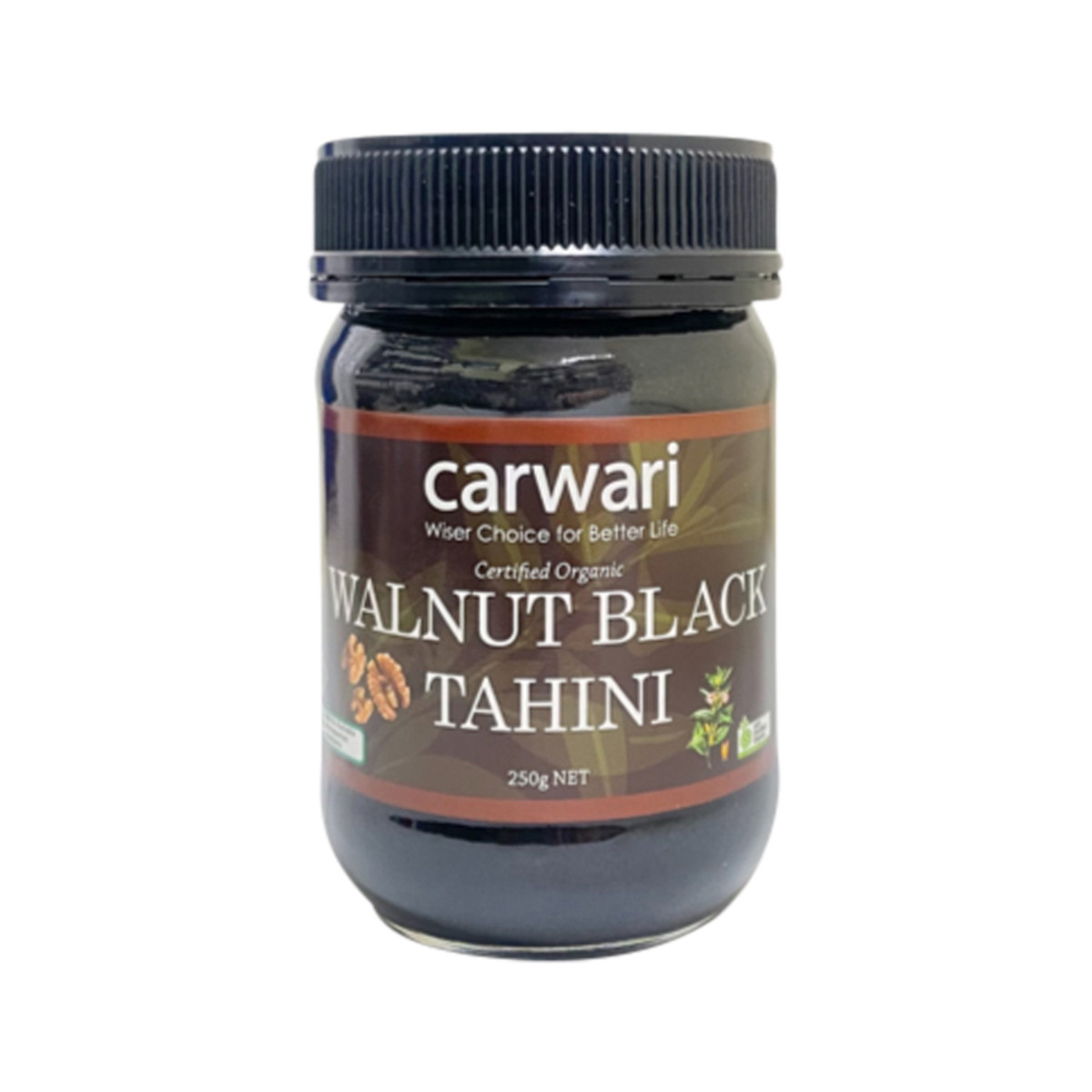 CARWARI - Organic Walnut Black Tahini