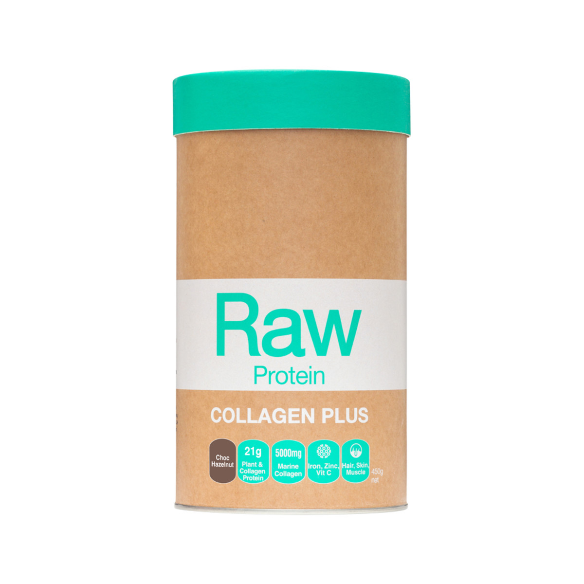 AMAZONIA - Raw Protein Collagen Plus Choc Hazelnut