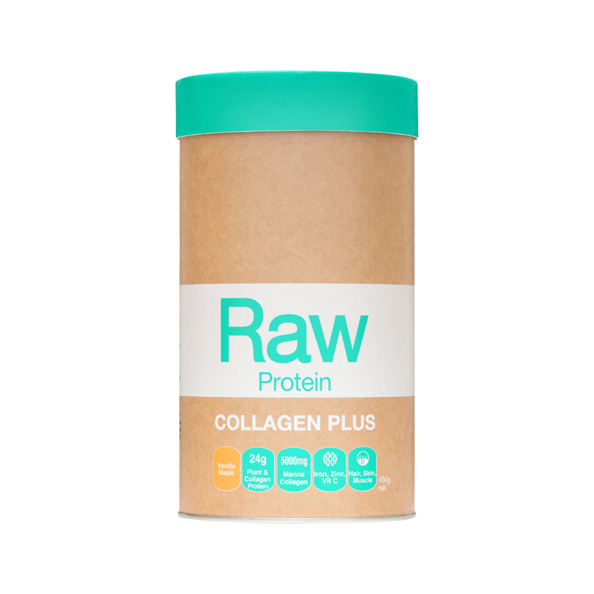 AMAZONIA - Raw Protein Collagen Plus Vanilla Maple