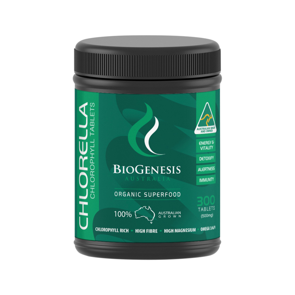BIOGENESIS AUSTRALIA - Chlorella 500mg 300t