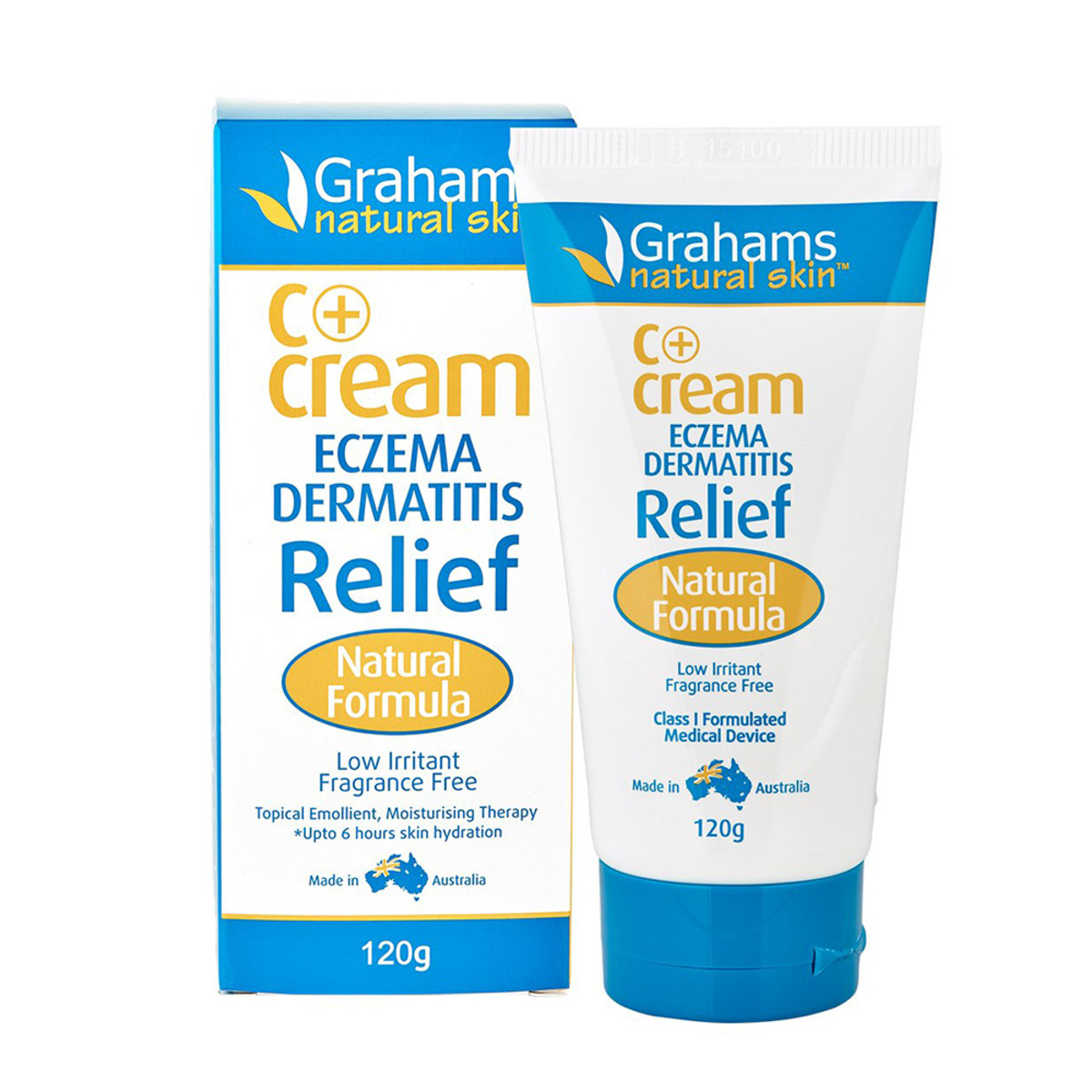 GRAHAMS  NATURAL - C+ Cream (Eczema & Dermatitis Relief)