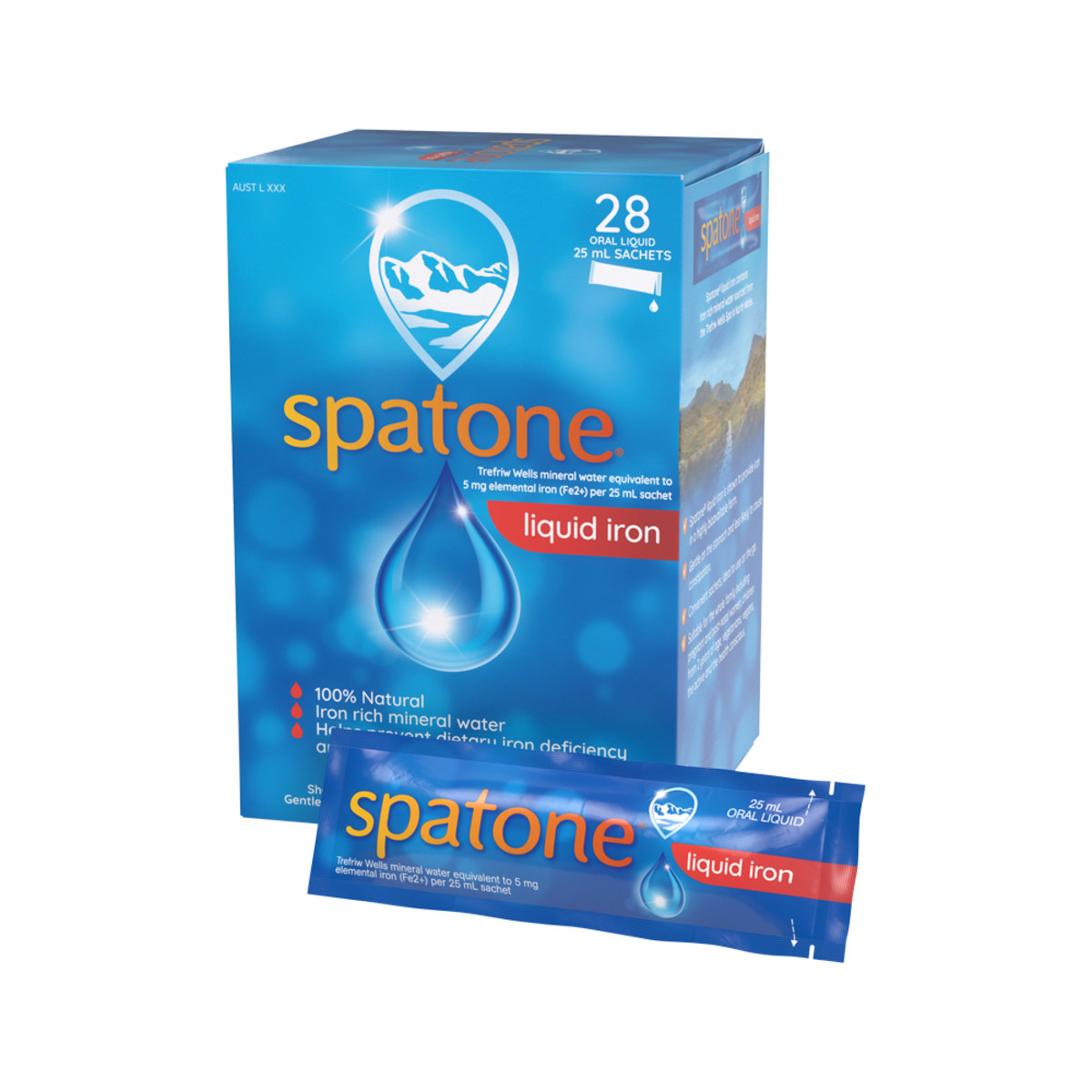 SPATONE - Liquid Iron Supplement Sachets