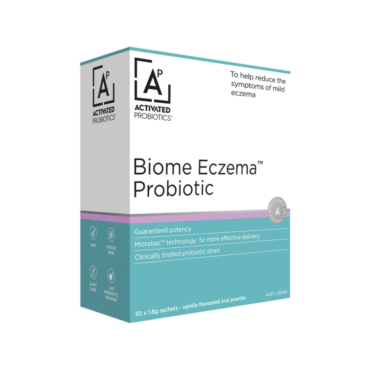 ACTIVATED PROBIOTICS - Biome Eczema Probiotic Vanilla